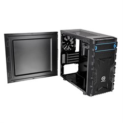 Корпус Thermaltake Versa H13, без БП, mATX, черный - фото 51365315