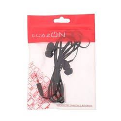 Наушники Luazon W-25, вакуумные, плоский провод, МИКС - фото 51365423