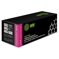 Картридж Cactus CS-C731M для Canon LB i-Sensys MF8230/MF8280 (1800k), пурпурный - фото 51365439