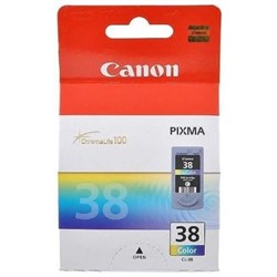 Картридж струйный Canon CL-38 2146B005 многоцветный для Canon IP1800/2500 - фото 51365678