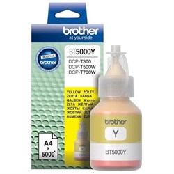 Чернила Brother BT5000Y желтый для Brother DCP-T300/T500W/T700W (5000стр.) - фото 51365718