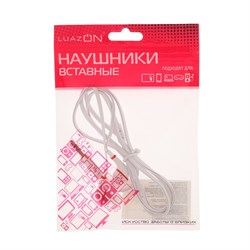 Наушники Luazon LN-2, проводные, вакуумные, Jack 3.5 мм, кабель 1.12 м, МИКС - фото 51365833