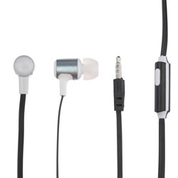 Наушники Luazon W-03, вакуумные, микрофон, Jack 3.5 мм, кабель 1.16 м, чёрный - фото 51365838