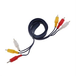 Кабель Luazon KDGN-001, 3xRCA (M) - 3xRCA (M), 1.5 м - фото 51365932