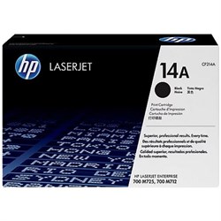 Картридж HP 14A CF214A для LJ 700/M712 (10000k), чёрный - фото 51366132