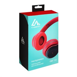 Наушники беспроводные, накладные, Luazon OBT 1.0, с микрофоном, Jack 3.5 мм microUSB, microSD, МИКС - фото 51366157