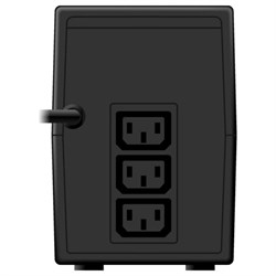 Источник бесперебойного питания Ippon Back Basic 650, 360 Вт, 650ВА, чёрный - фото 51366228