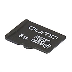 Карта памяти Qumo microSD, 8 Гб, SDHC, класс 10 - фото 51366293