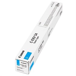 Тонер Canon C-EXV54C 1395C002 голубой туба для копира C3025i - фото 51366396