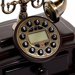 Ретро-телефон «Письменный стол», шкатулка, 16×25×26 см - фото 51366604