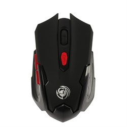 Мышь Dialog MRGK-10U Gan-Kata, игровая, беспроводная, 1600 dpi, 1xAA, USB, чёрная - фото 51366896