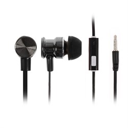 Наушники Luazon W-16, вакуумные, микрофон, плоский провод, кнопка ответа, МИКС - фото 51366926