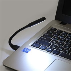 Светильник светодиодный Luazon A-05, USB, гибкий, 5 Вт, 6 диодов, чёрный - фото 51367074