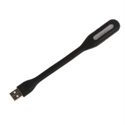 Светильник светодиодный Luazon A-05, USB, гибкий, 5 Вт, 6 диодов, чёрный - фото 51367076