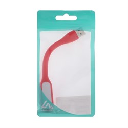 Светильник светодиодный Luazon A-05, USB, гибкий, 5 Вт, 6 диодов, красный - фото 51367084