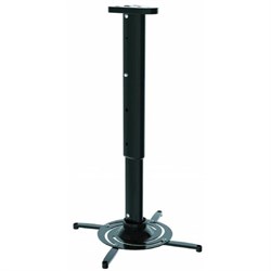 Кронштейн для проектора Cactus CS-VM-PR-05L-BK, настенный, потолочный, до 10 кг, поворот-наклон, чёрный - фото 51367286