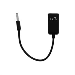 Кабель-переходник аудио LuazON, Jack 3.5(4pin)(m)-2xJack 3.5(3 pin)(f),для микро и наушников - фото 51367412