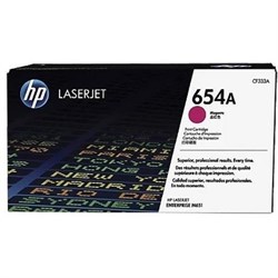 Тонер Картридж HP 654A CF333A пурпурный для HP CLJ Ent M651n/M651dn/M651xh/M680dn/M680f (15000стр.) - фото 51367493