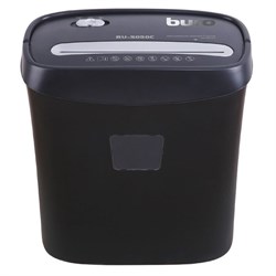 Шредер Buro Home BU-S050C (P-3), фрагменты 5×35 мм, 5 листов, уничтожает пластиковые карты, 13 л - фото 51367760