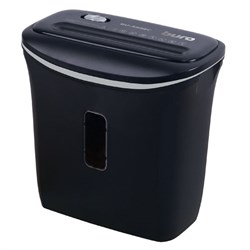 Шредер Buro Home BU-S506C (P-4), фрагменты 4×36 мм, 5 листов, уничтожает пластиковые карты, 12 л - фото 51367762