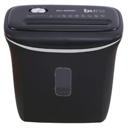 Шредер Buro Home BU-S506C (P-4), фрагменты 4×36 мм, 5 листов, уничтожает пластиковые карты, 12 л - фото 51367763