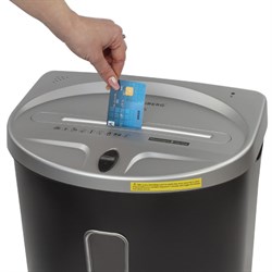 Шредер BRAUBERG S8-DS (Р-2), полоски 4 мм, 8 листов, скобы, пл.карты, 23 л - фото 51368158