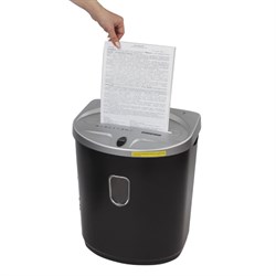 Шредер BRAUBERG S8-DS (Р-2), полоски 4 мм, 8 листов, скобы, пл.карты, 23 л - фото 51368159