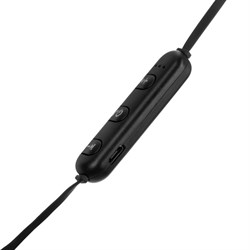 Наушники спортивные беспроводные, магнитные, Luazon VBT 1.1, вакуумные, Bluetooth 4.1, с микрофоном, 80 мАч, чёрные - фото 51368218