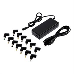 Универсальное зарядное устройство для ноутбука Luazon ZU20, 120 Вт, с переходниками 13 шт. - фото 51368299