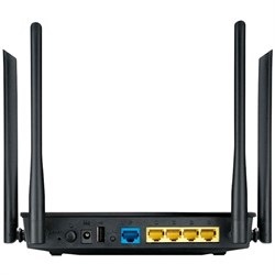 Wi-Fi роутер беспроводной Asus RT-AC1200, 10/100 Мбит, чёрный - фото 51368393