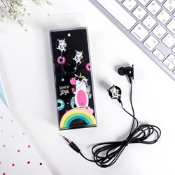 Наушники вакуумные «Единорог - зажги звук», 17,8 х 21,9 см - фото 51368596