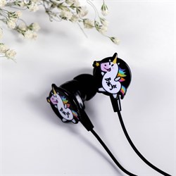 Наушники вакуумные «Единорог - зажги звук», 17,8 х 21,9 см - фото 51368598