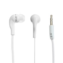 Наушники SmartBuy A4 SBE-012K, вакуумные, проводные, Jack 3.5 мм, 1 м, 95 дБ, 16 Ом, белые - фото 51368745