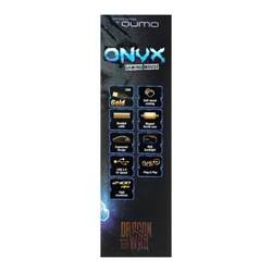 Мышь Qumo Onyx RGB M73, игровая, проводная, оптическая, 2400 dpi,  4 кнопки, USB,RGB, чёрная - фото 51368758