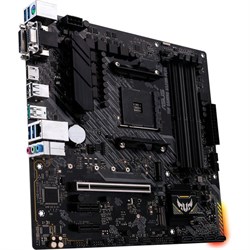 Материнская плата Asus TUF GAMING A520M-PLUS, AM4, A520, 4xDDR4, VGA, DVI, HDMI, mATX - фото 51368983