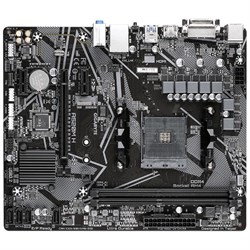 Материнская плата Gigabyte A520M H, AM4, A520, 2xDDR4, DVI, HDMI, mATX - фото 51369031