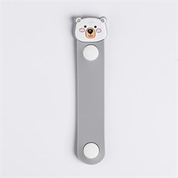 Держатель для проводов «Happy new winter», 9 х 0,4 х 3 см. - фото 51369072