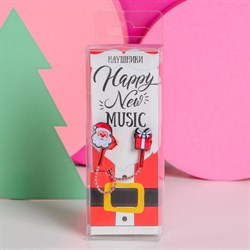 Наушники проводные Happy new music, 1.2 м - фото 51369118