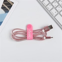 Держатель для проводов Love, 1.8×11 см - фото 51369197