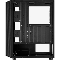 Корпус Aerocool Hive-G-BK-v2, без БП, ATX, Midi-Tower, черный - фото 51369599