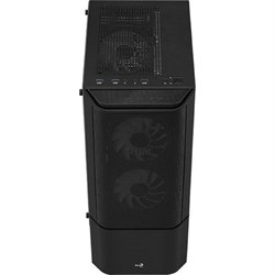 Корпус Aerocool Quantum Mesh-G-BK-v2, без БП, ATX, Midi-Tower, черный - фото 51369640