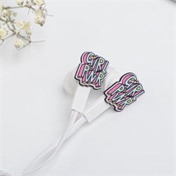 Наушники вакуумные в пакете «Чудеса твой стиль жизни. 8 марта», с микрофоном, 1,2 м, 10 х 15 см - фото 51370095