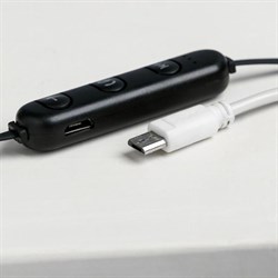 Беспроводные наушники на магните с микрофоном «Мрамор», мод. I13.9 х 13.5 см. - фото 51370177