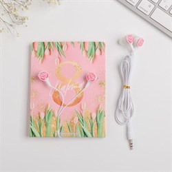 Наушники вакуумные «8 марта», 11 х 20,8 см - фото 51370300