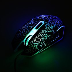 Мышь Windigo MB-2.4, игровая, оптическая, подсветка, покрытие soft-touch, 1.3 м - фото 51370866