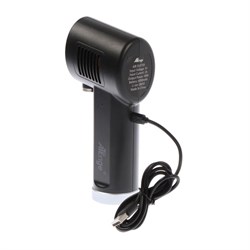 Воздуходувка для чистки компьютера и клавиатуры от пыли, беспроводная MR-02, 6000 мАч, чёрная - фото 51371060