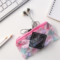 Наушники вакуумные в косметичке "Shine bright", модель W-46 - фото 51371085