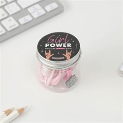 Наушники вакуумные в банке "Girl power", модель. VBT 1.9 - фото 51371134