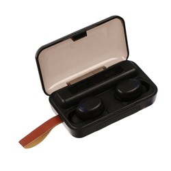 Наушники беспроводные F9-5 VBT 1.28, TWS, вакуумные, Bluetooth 5.0, 800 мАч, водонепроницаемые, чёрные - фото 51371218