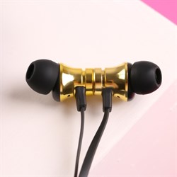 Беспроводные наушники на магните с микрофоном «Цветы», мод. VBT 1.1 ,9×13.5 см - фото 51371286